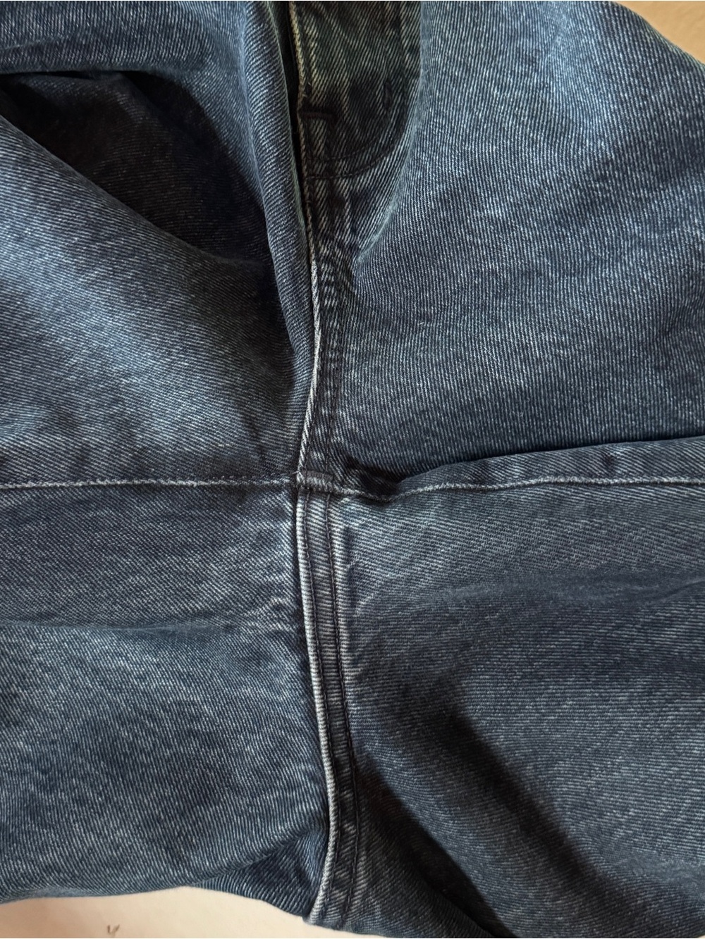 MADEWELL The Dadjean in Charcoal Indigo Wash Premium Comfort-Stretch Jeans (27) - Picture 14 of 17